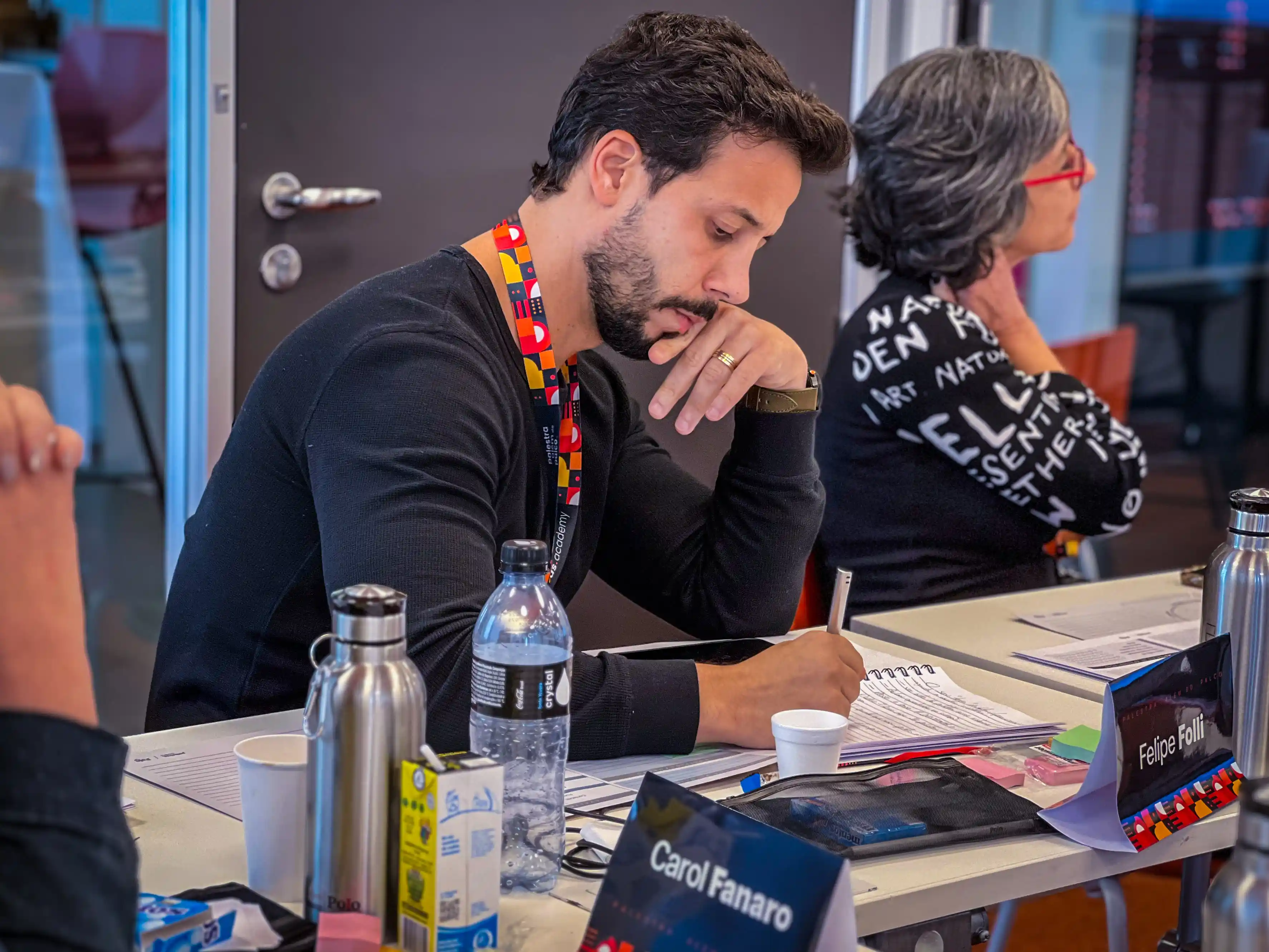 Palestra Além do Palco · Presencial